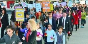 ENGELSİZ BİR YAŞAM İÇİN YÜRÜDÜLER