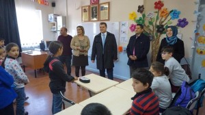 KAYMAKAM GÜNAY’IN OKUL ZİYARETLERİ SÜRÜYOR