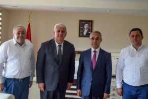 ODA BAŞKANLARINDAN YENİ KAYMAKAMA ZİYARET