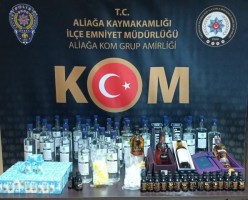 22 LİTRE ETİL ALKOL ELE GEÇİRİLDİ