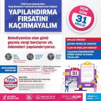 VERGİ YAPILANDIRMASI YAPACAKLARA ÇAĞRI