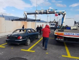 BÜYÜKŞEHİR HURDA ARAÇLAR İÇİN OTOPARK KURDU