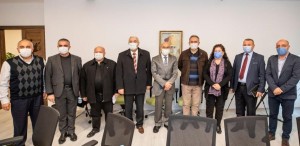 ALEVİ BEKTAŞİ FEDERASYONU TEMSİLCİLERİNİ AĞIRLADI