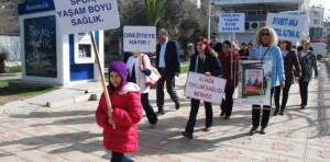 SAĞLIK İÇİN YÜRÜDÜLER