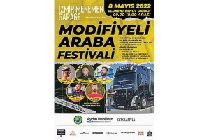 MODİFİYELİ ARAÇ TUTKUNLARI MENEMEN’DE BULUŞUYOR