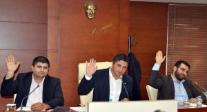 YENİ BİNADA İLK TOPLANTI