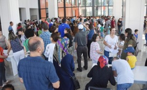 YÜZME KURSUNA YOĞUN İLGİ