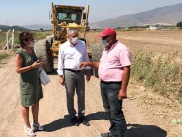 İZBETON’UN ÇALIŞMALARINI YERİNDE İZLEDİ