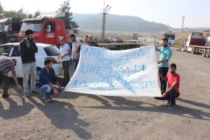 ARKADAŞLARI İÇİN DİRENİŞE GEÇTİLER