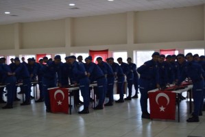 KISA DÖNEM ERLER YEMİN ETTİ