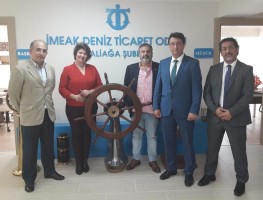 İZTA’DAN ALİAĞA DENİZ TİCARET ODASI’NA ZİYARET