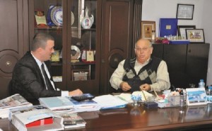 Eroğlu, Saka ile kentin sorunlarını konuştu