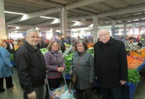 ÜLKÜ'DEN ESNAF ZİYARETİ