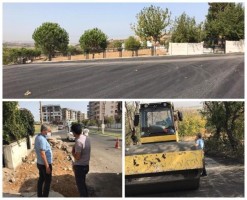 BÜYÜKŞEHİR’DEN ALİAĞA’DA ASFALT ÇALIŞMASI