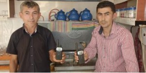 TELSİZLE ÇAY SİPARİŞİ