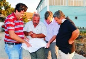 Sıra Köy derelerine geldi