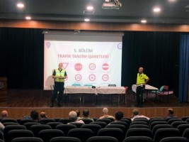 Okul servisi sürücülerine eğitim