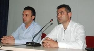 Taşeron temsilcisi protesto edildi