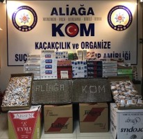 EMNİYETTEN KAÇAK SİGARA OPERASYONU