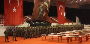 KISA DÖNEM ERLER YEMİN ETTİ