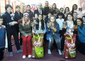 SOKAK HAYVANLARINA MAMA DESTEĞİ