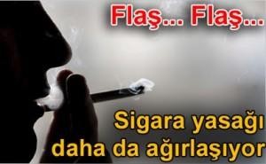 Açılır kapanır alanlarda da sigara içilemeyecek