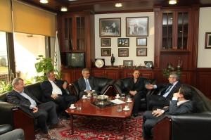 İGC yönetiminden Kocaoğlu’na geçmiş olsun ziyareti