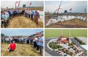 Sanayi Sitesi Camii’nin temeli atıldı