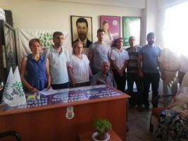 HDP’DEN İŞÇİLERE DESTEK