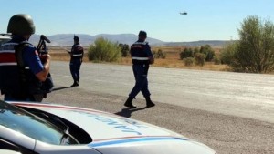 JANDARMADAN HAVADAN TRAFİK DENETİMİ