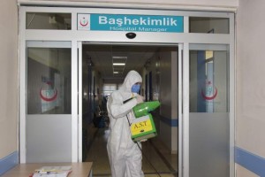 DEZENFEKTE ÇALIŞMALARI SÜRÜYOR