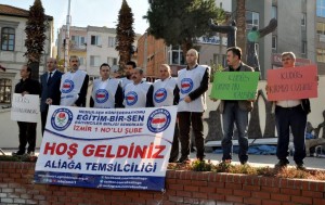 ALİAĞA’DAN KUDÜS TEPKİSİ