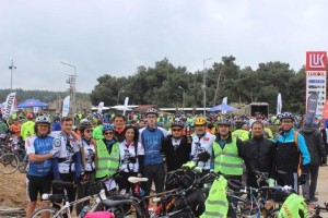 ALİAĞA BİSİKLET KULÜBÜ, ÇANAKKALE’DE TURA KATILDI