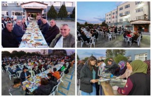 Alp Oğuz Anadolu Lisesi iftarda buluştu