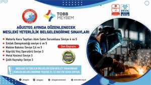 ALTO’DA MESLEKİ YETERLİLİK SINAVLARINA DEVAM