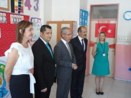 PROTOKOLDEN ATATÜRK İLKOKULU’NA ZİYARET