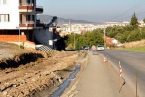 GÜZELHİSAR CADDESİ GÜZELLEŞİYOR