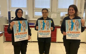 “ILO 190 imzalansın, şiddet ve taciz son bulsun”