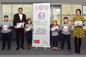 MEHMET SAKA ÖĞRENCİLERİNDEN ETWİNNİNG PROJESİ