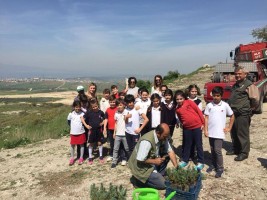 HEDİYE FİDANLAR TOPRAKLA BULUŞTU