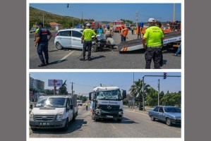 İKİ AYRI KAZA, 9 YARALI