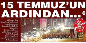 15 TEMMUZ'UN ARDINDAN... (2)