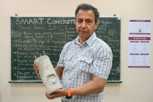 "Akıllı kolon" binaların sağlamlığını gösterecek