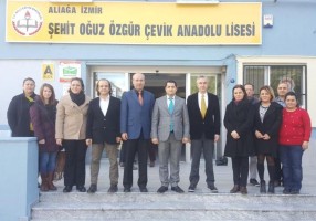 BAYHAN, OKUL ZİYARETLERİNE BAŞLADI