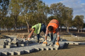 ÇALTILIDERE’YE BAKIM YAPILIYOR