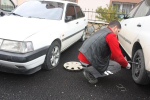 LASTİK CANAVARI İŞ BAŞINDA