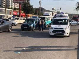 ALİAĞA’DA TRAFİK KAZASI: 1 YARALI