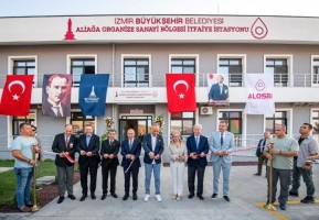 ALOSBİ İtfaiye Merkezi açıldı