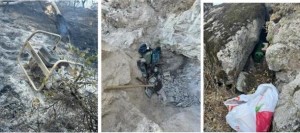 Yangını kaçak kazı yapanlar çıkarmış