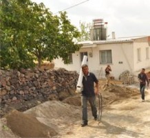 Helvacı’da içme suyu hattı yenileniyor